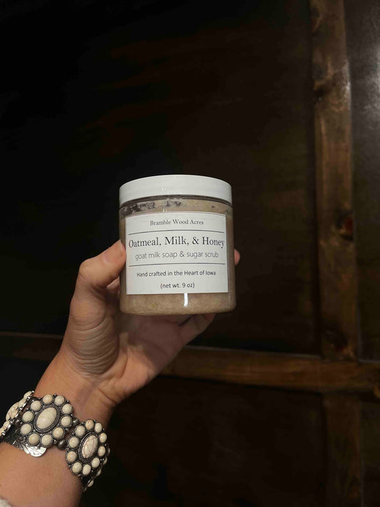 Goat Milk Soap & Sugar Scrub 9 oz