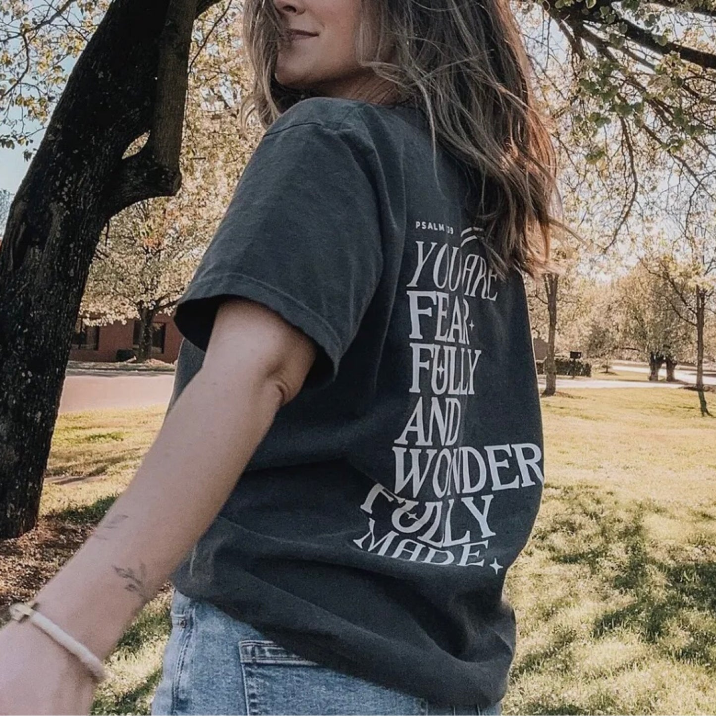 ORIGINAL Graphic Fearfully & Wonderfully Made Tee