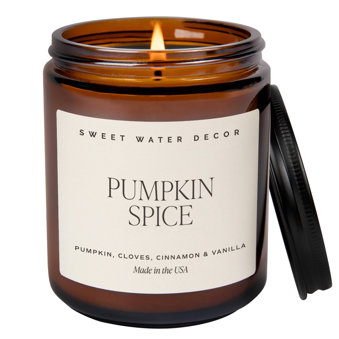 Pumpkin Spice 9 oz Soy Candle - Fall Decor and Gifts